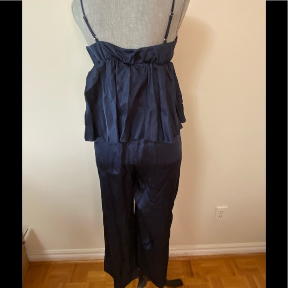 H&M Blue Flounce Jumpsuit - Picture 5 of 7